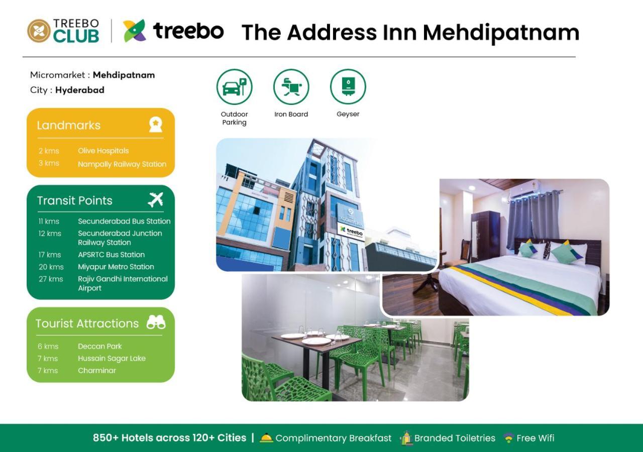 Treebo The Address Inn Mehdipatnam Χιντεραμπάντ Εξωτερικό φωτογραφία